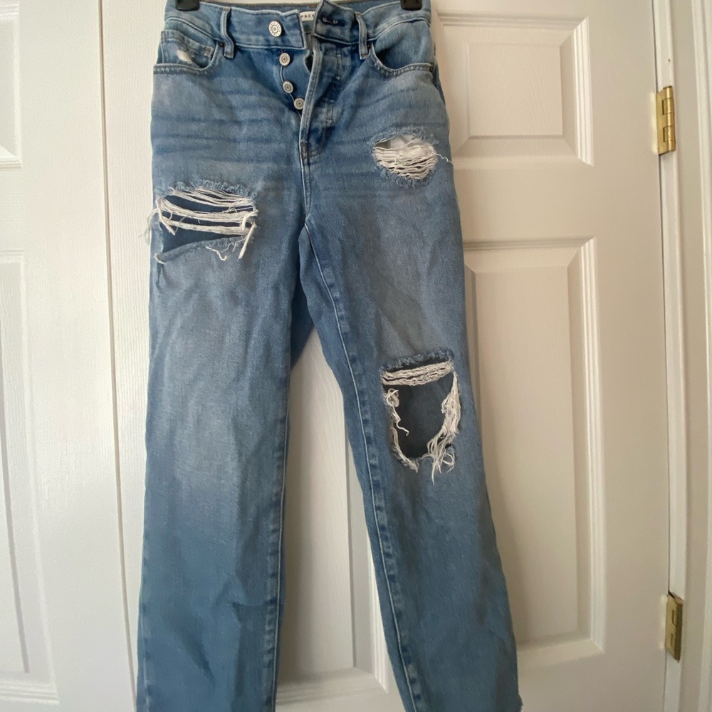 PacSun high rise straight jeans
